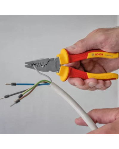 Обтискні кліщі Bosch VDE Professional 180 мм