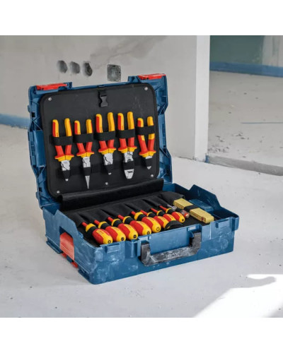 Набор инструментов электрика Bosch Professional в кейсе L-BOXX 136, 37 шт