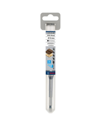 Свердло по дереву Bosch 11х95х160 мм