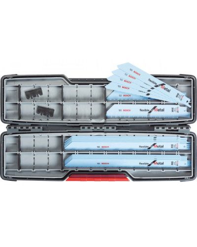 Набір пилок по металу Bosch Top Seller в ToughBox, 20 шт