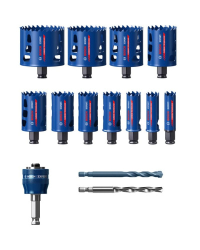 Набор коронок Bosch Expert Tough Material 20-76 мм, 14 шт