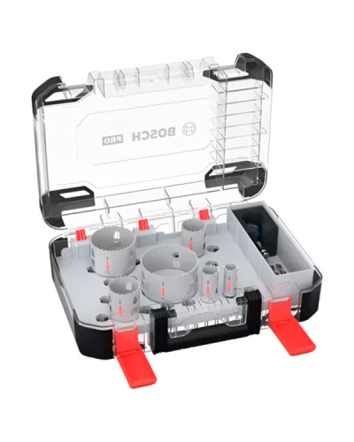 Набор коронок Bosch PRO Multi Material PC Plus, 9 шт