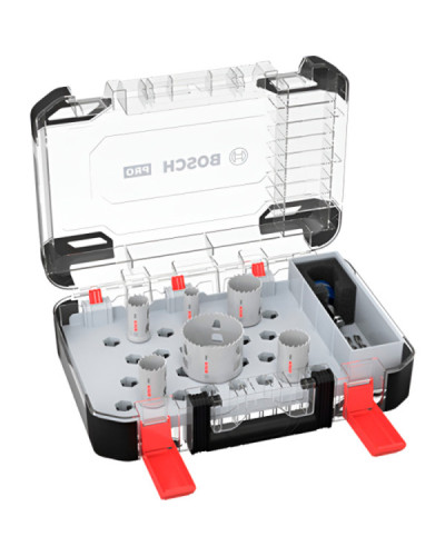 Набор коронок Bosch PRO Multi Material PC Plus Hole Saw Set, 14 шт