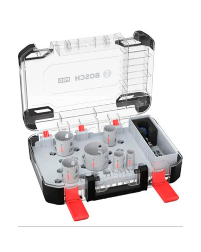 Набор коронок Bosch PRO Multi Material PC Plus 22-65 мм, 9 шт