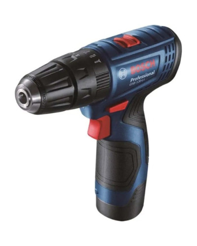 Акумуляторний ударний дриль-шуруповерт Bosch GSB 120-LI Professional і електровикрутка Bosch GO 2, 2 акб GBA 12V 2 Ah в сумці