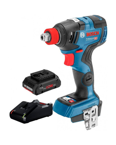 Аккумуляторный гайковерт Bosch GDX 18V-200 C Professional, 1 акб ProCore 18V 4.0 Ah, з/у GAL 18V-40