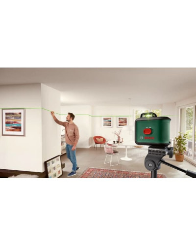 Лазерний нівелір Bosch Universal Level 360 Set зі штативом TT 150, чохлом і батарейками