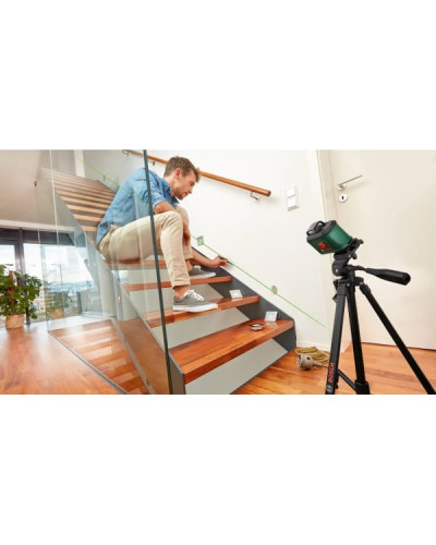 Лазерний нівелір Bosch Universal Level 360 Set зі штативом TT 150, чохлом і батарейками