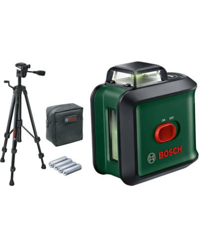 Лазерний нівелір Bosch Universal Level 360 Set зі штативом TT 150, чохлом і батарейками