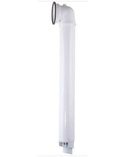 Димохід коаксіальний для конденсаційного котла Bosch 1000 мм, ø 60/100 з коліном, 71.МТ7.00.88