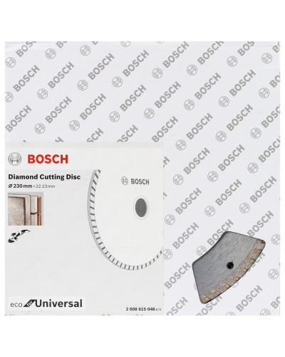 Алмазний диск Bosch ECO for Universal 230x22.23x3.0x7 мм, 10 шт
