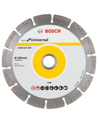 Алмазний круг Bosch ECO for Universal 180x22.23x2.2x7 мм, 10 шт