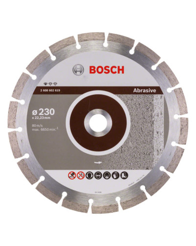 Алмазний круг Bosch Standard for Abrasive 230x22.23x2.3x10 мм