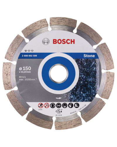 Алмазный круг Bosch Standard for Stone 150x22.23x2x10 мм