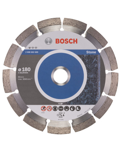 Алмазный круг Bosch Standard for Stone 180x22.23x2x10 мм