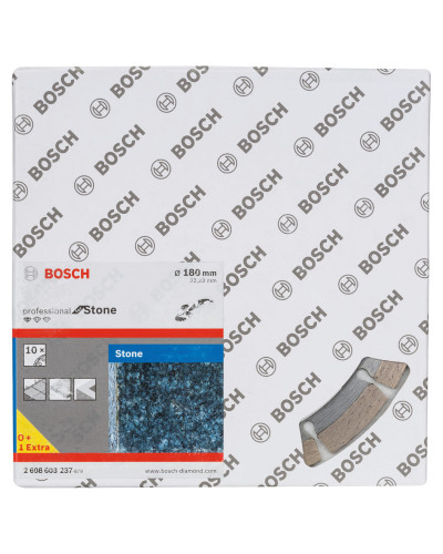 Алмазний круг Bosch Standard for Stone 180x22.23x2x10 мм, 10 шт