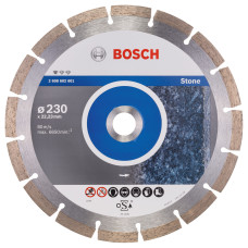 Алмазний круг Bosch Standard for Stone 230x22.23x2.3x10 мм