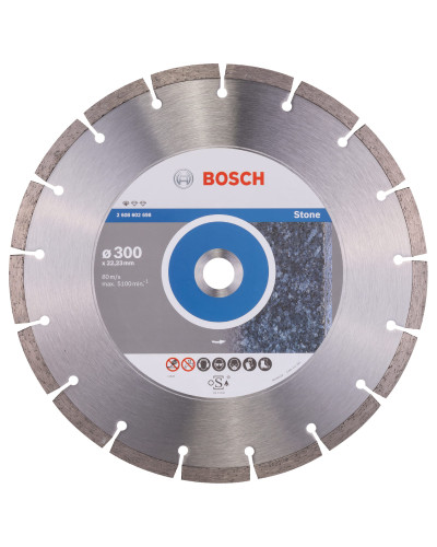 Алмазний круг Bosch Standard for Stone 300x22.23x3.1x10 мм