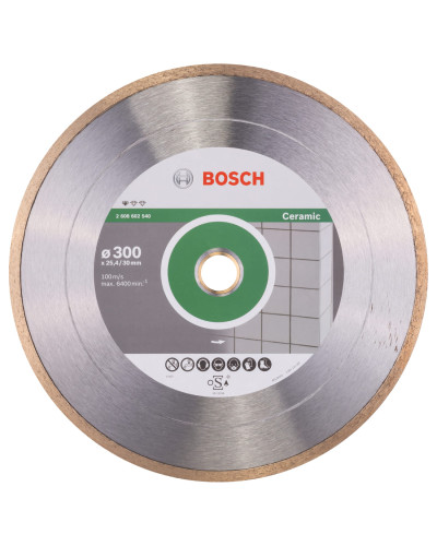 Алмазний круг Bosch Standard for Ceramic 300x30+25.40x2x7 мм