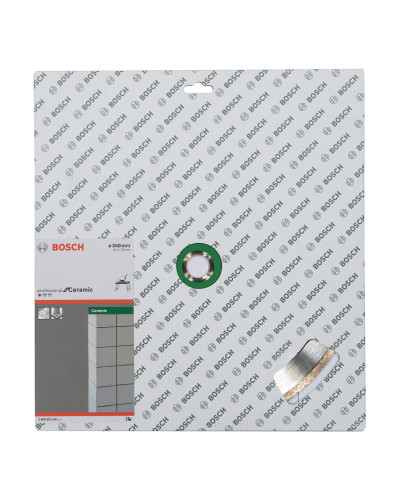 Алмазний круг Bosch Standard for Ceramic 350x30+25.40x2x7 мм
