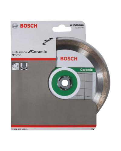 Алмазный круг Bosch Standard for Ceramic 150x22.23x1.6x7 мм