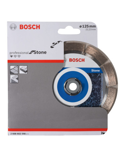 Алмазний круг Bosch Standard for Stone 125x22.23x1.6x10 мм