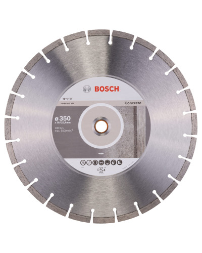 Алмазний круг Bosch Standard for Concrete 350x20/25.40x2.8x10 мм