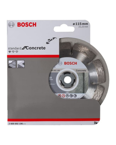Алмазний круг Bosch Standard for Concrete 115x22.23x1.6x10 мм