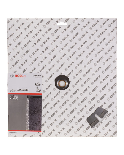 Алмазный круг Bosch Standard for Asphalt 350x20/25.4x3.2x10 мм