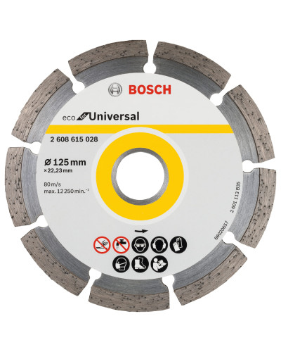 Алмазний круг Bosch ECO for Universal 125x22.23x2.0x7 мм