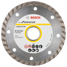 Алмазний круг Bosch ECO for Universal Turbo 125x22.23x2.4x7 мм, 10 шт