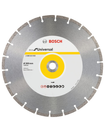 Алмазний круг Bosch ECO for Universal 300x20x3.2x8 мм