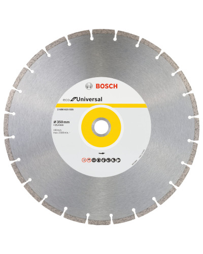 Алмазний круг Bosch ECO for Universal 350x25.40x3.2x8 мм