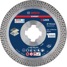 Алмазний диск Bosch Expert HardCeramic X-Lock 115x22.23х1.4x10 мм