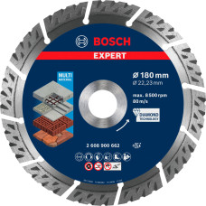 Алмазный диск Bosch Expert MultiMaterial 180x22.23х2.4x12 мм