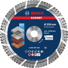 Алмазный диск Bosch Expert MultiMaterial 230x22.23х2.4x15 мм
