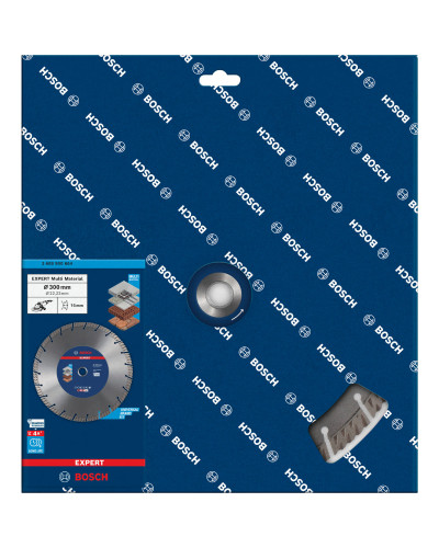 Алмазний диск Bosch Expert MultiMaterial 300x22.23х2.8x15 мм