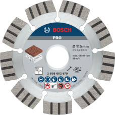 Алмазний круг Bosch PRO Abrasive 115x22.23x2.2x12 мм