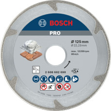 Алмазний круг Bosch PRO Marble 125x22.23x2.2x3 мм