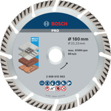 Алмазный круг Bosch PRO Multi Material 180х22.23х2.4х10 мм