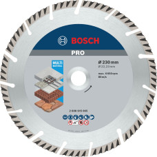 Алмазный круг Bosch PRO Multi Material 230х22.23х2.6х10 мм