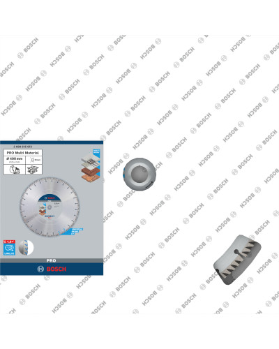 Алмазний круг Bosch PRO Multi Material 400х25.4х3.2х10 мм