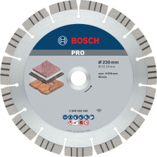 Алмазний круг Bosch PRO Stone 230x22.23x2.4x15 мм