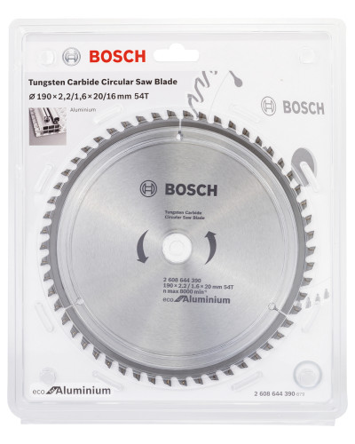 Пильный диск Bosch Eco for Aluminium 190x1.6/2.2x20/16 мм 54T