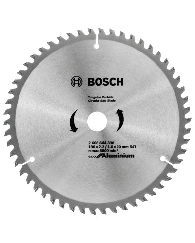 Пильный диск Bosch Eco for Aluminium 190x1.6/2.2x20/16 мм 54T