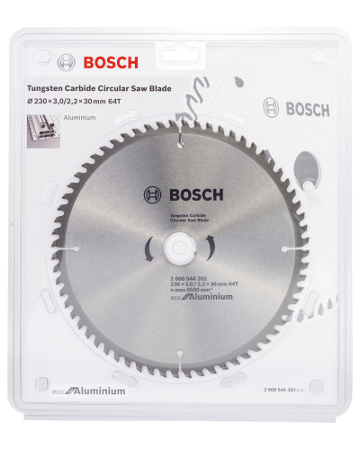 Пиляльний диск Bosch Eco for Aluminium 230x2.2/3x30 мм 64T