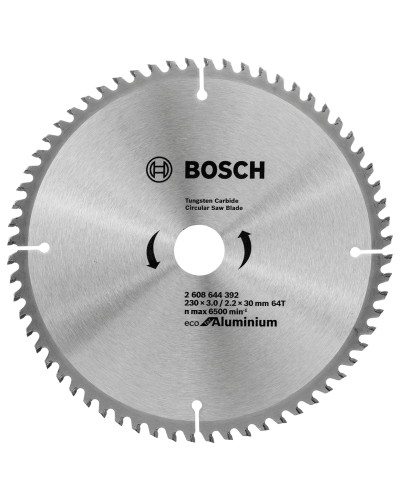 Пиляльний диск Bosch Eco for Aluminium 230x2.2/3x30 мм 64T