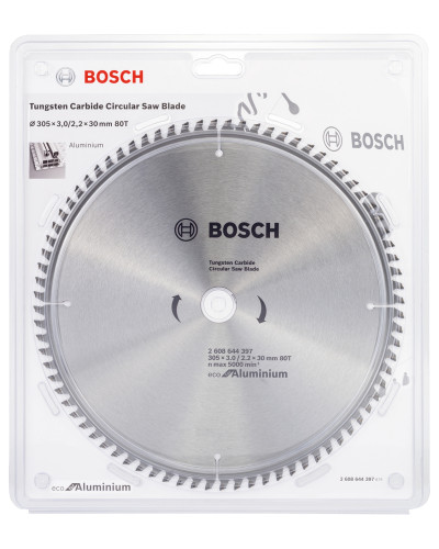 Пиляльний диск Bosch Eco for Aluminium 305x2.2/3x30 мм 80T