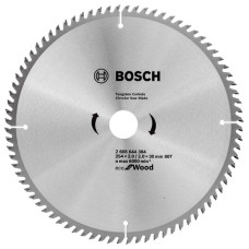 Пиляльний диск Bosch Eco for Wood 254x3.0/2.0x30 мм 80T