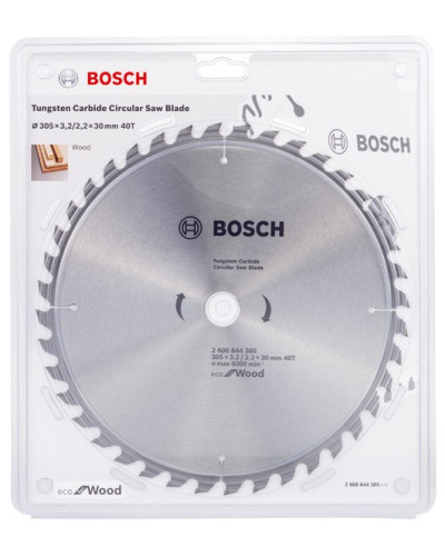 Пиляльний диск Bosch Eco for Wood 305x3.2/2.2x30 мм 40T